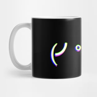 Kaomoji -Angry Flip Mug